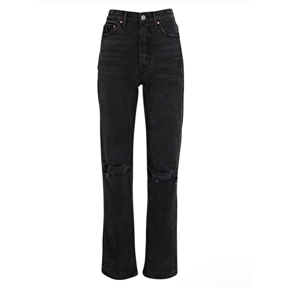 GRLFRND | Mica Jeans Distressed In Lights Off Size 25 NWT - Picture 16 of 16